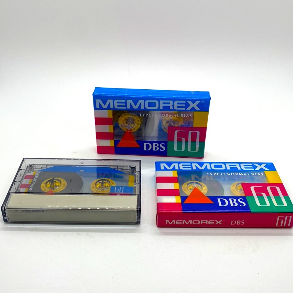 Memorex 60 minute tape bundle